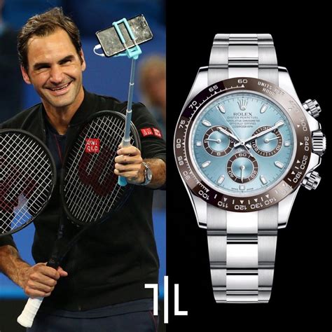 roger Federer and Rolex